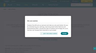 
                            6. Get in touch with EE by text, phone or live chat | Help | EE