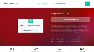 
                            5. Get Isp.jazenetworks.com news - Jaze Wifi: login - Deets Feedreader