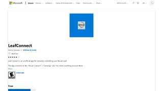 
                            10. Get LeafConnect - Microsoft Store