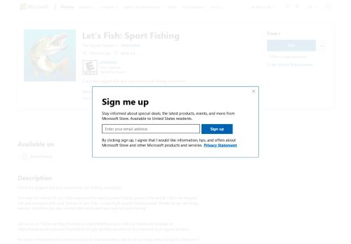 
                            13. Get Let's Fish: Sport Fishing - Microsoft Store