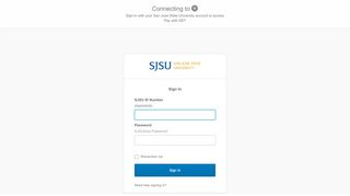 
                            13. GET - Login - San Jose State University - Cbord