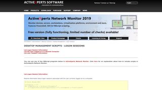 
                            8. Get Logon Session information using VBScript - ActiveXperts Software