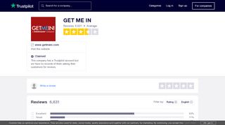 
                            13. GET ME IN Reviews | Read Customer Service Reviews of www ...