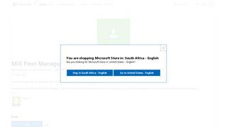 
                            8. Get MiX Fleet Manager - Microsoft Store en-ZA
