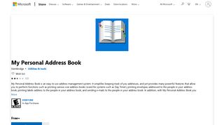 
                            9. Get My Personal Address Book - Microsoft Store