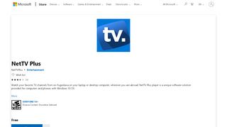 
                            8. Get NetTV Plus - Microsoft Store