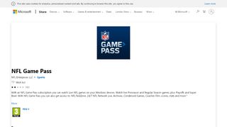 
                            9. Get NFL Game Pass - Microsoft Store en-GB