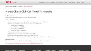 
                            10. Get Nordic Choice Club Rental Benefits with Avis Car Rental | Avis ...