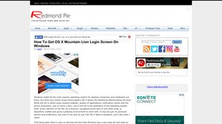 
                            4. Get OS X Mountain Lion Login Screen On Windows | Redmond Pie