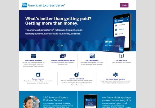 
                            2. Get Paid | American Express Serve® Account