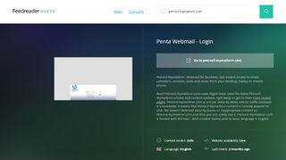 
                            7. Get Petrocil.mymailsrvr.com news - Penta Webmail - Login