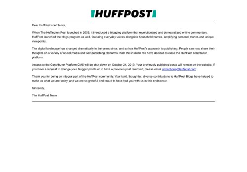 
                            4. Get Published on Huffington Post - HuffPost