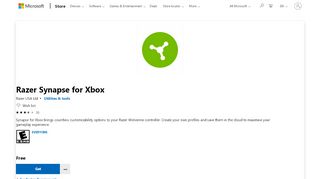 
                            11. Get Razer Synapse for Xbox - Microsoft Store