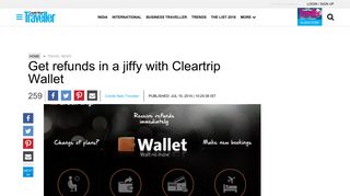 
                            9. Get refunds in a jiffy with Cleartrip Wallet | Condé Nast Traveller India ...