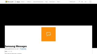 
                            10. Get Samsung Messages - Microsoft Store