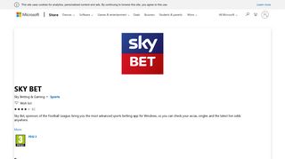 
                            13. Get SKY BET - Microsoft Store en-GB