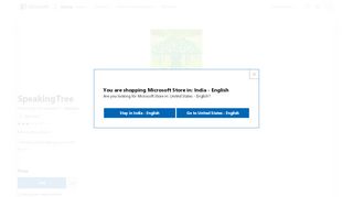
                            12. Get SpeakingTree - Microsoft Store en-IN