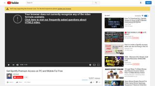 
                            3. Get Spotify Premium Access on PC and Mobile For Free - YouTube