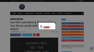 
                            3. Get SSH username & Password For Any Server easily with Brute ...