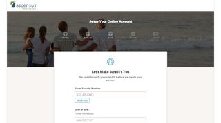 
                            2. Get Started - Ascensus - Retirement Login