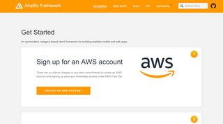 
                            11. Get Started - AWS Amplify