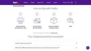 
                            9. Get Started | FedEx