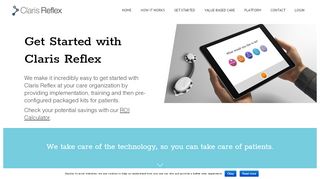 
                            13. Get Started | Schedule an online demo of Claris Reflex today!