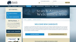 
                            3. Get Started - Search Associates