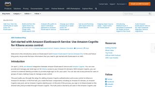 
                            11. Get started with Amazon Elasticsearch Service: Use Amazon ... - AWS