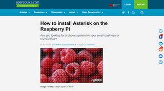 
                            5. Get started with Asterisk on the Raspberry Pi | Opensource.com
