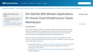 
                            10. Get Started with Bitnami Applications on Oracle Cloud Infrastructure ...