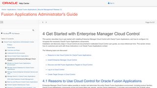 
                            6. Get Started with Enterprise Manager Cloud Control - Oracle Docs