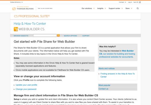 
                            6. Get started with File Share for Web Builder CS - CS ...