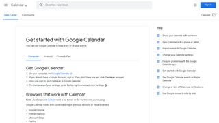 
                            7. Get started with Google Calendar - Computer - Calendar Help