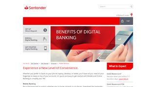 
                            6. Get Started with Mobile Banking | Santander Bank