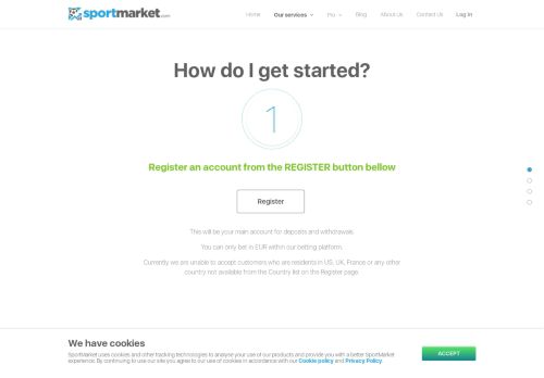 
                            6. Get started with Sportmarket PRO