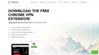 
                            11. Get the Best Chrome VPN Extension Now! - PureVPN