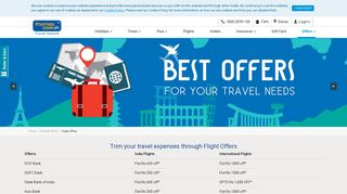 
                            6. Get the best Flight offers on Thomas Cook, your trusted travel expert