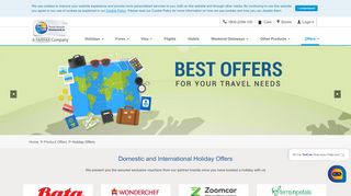
                            6. Get the best Holiday offers on Thomas Cook, your trusted travel expert