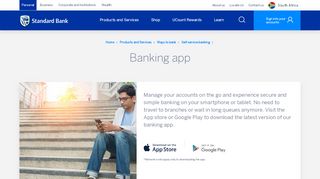 
                            2. Get the mobile banking app | Standard Bank