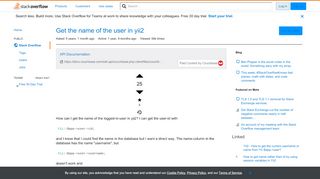 
                            6. Get the name of the user in yii2 - Stack Overflow