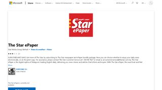 
                            10. Get The Star ePaper - Microsoft Store