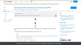 
                            9. Get total number of members in Discord using PHP - Stack Overflow