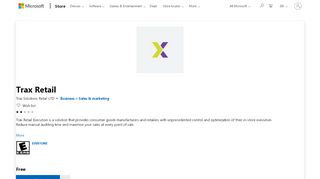 
                            10. Get Trax Retail - Microsoft Store