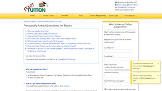 
                            4. Get Tuition Assignments for all levels - Start Tuition Agency