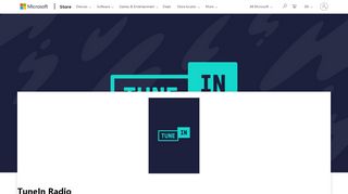 
                            10. Get TuneIn Radio - Microsoft Store