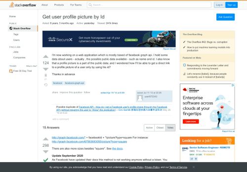 
                            3. Get user profile picture by Id - Stack Overflow