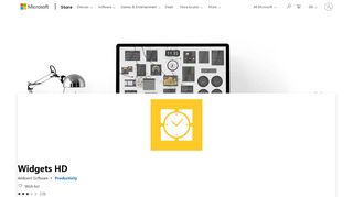 
                            4. Get Widgets HD - Microsoft Store