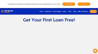 
                            7. Get Your First Loan Free! | ferratum.co.nz
