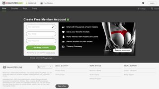 
                            1. Get Your Free Account | xHamster Live